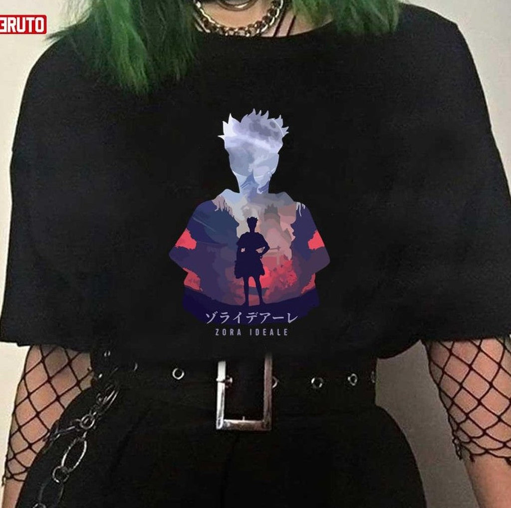 Silhouette Style Art Zora Ideale Black Clover Novel Unisex T-Shirt