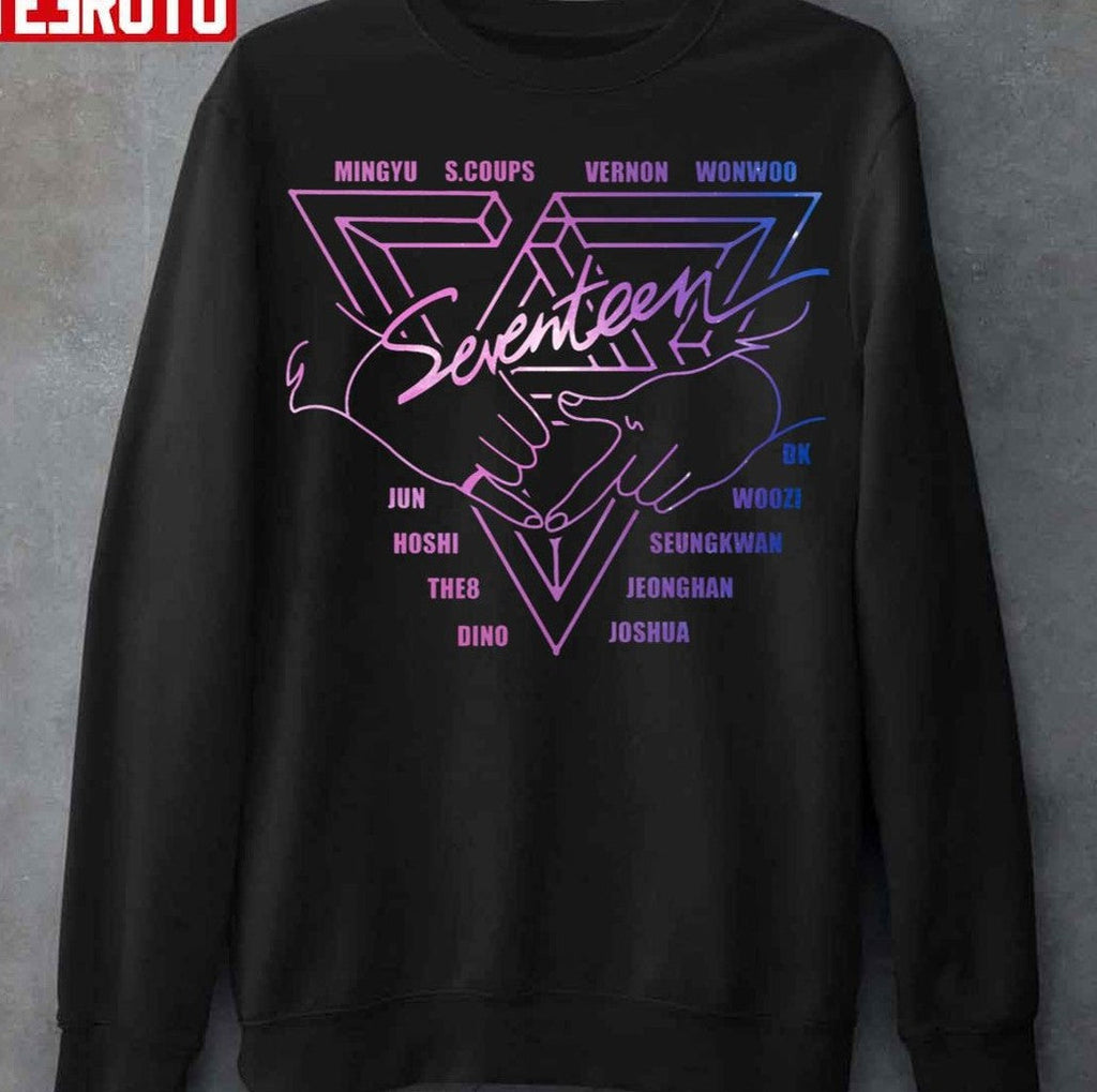 Neon Logo Seventeen Unisex T-Shirt