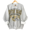 Notre Dame Fighting Irish Vintage NCAA Sweatshirt, Unisex Notre Dame Football Shirt, Classic Sport Hoodie for Fans, Cotton, Sweatshirt, Clothing