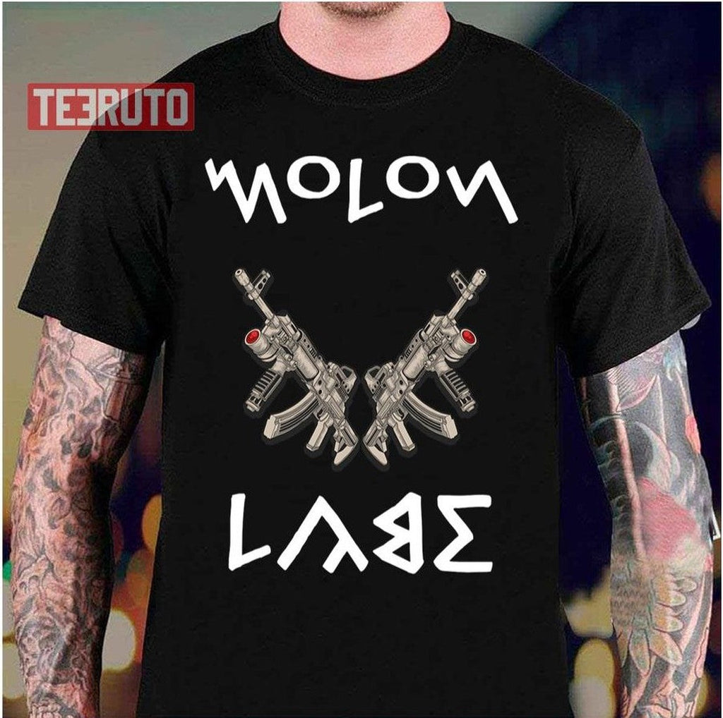 Molon Labe Rifles Design Unisex T-Shirt