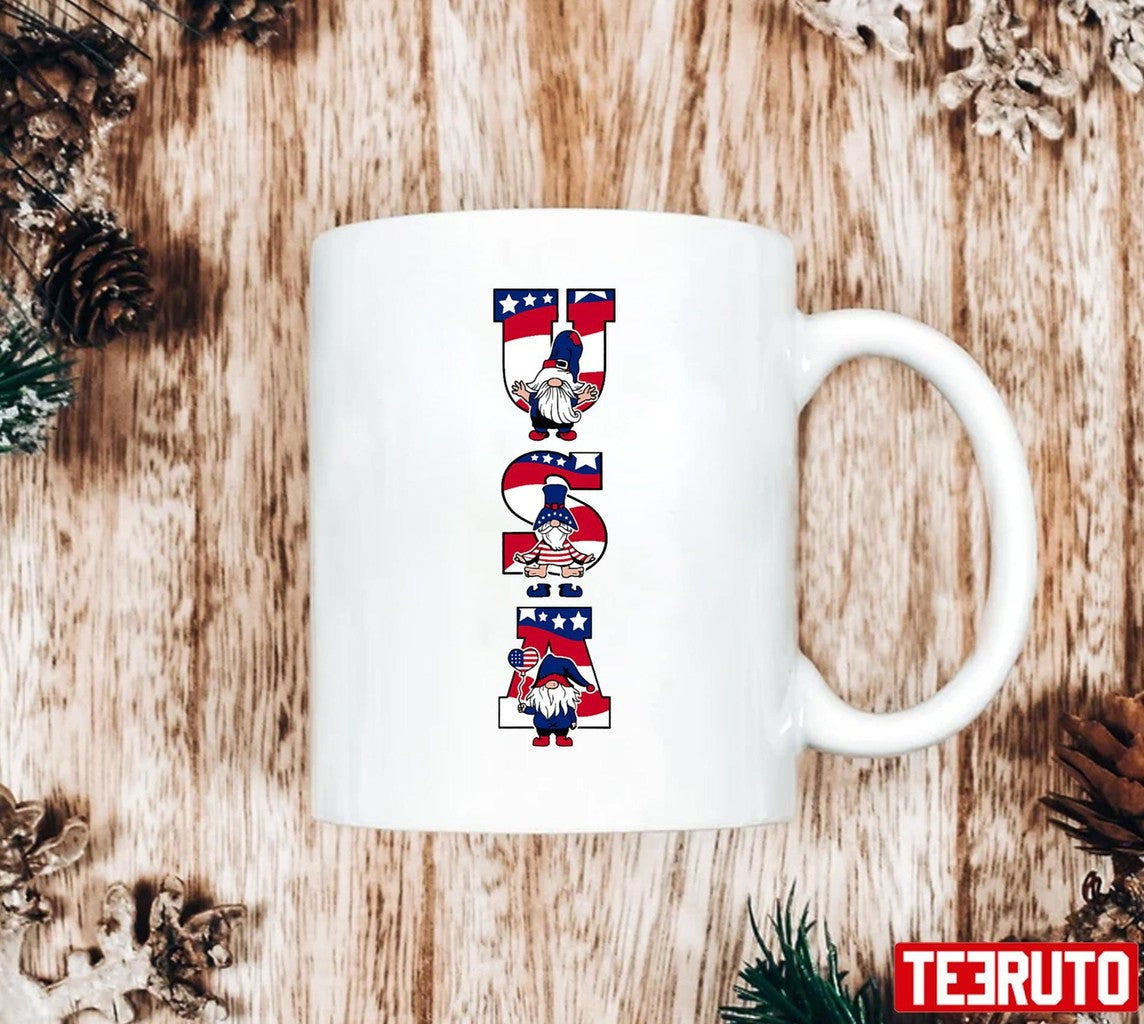 Patriotic Gnomes 4th Of July With Unisex Sweatshirt