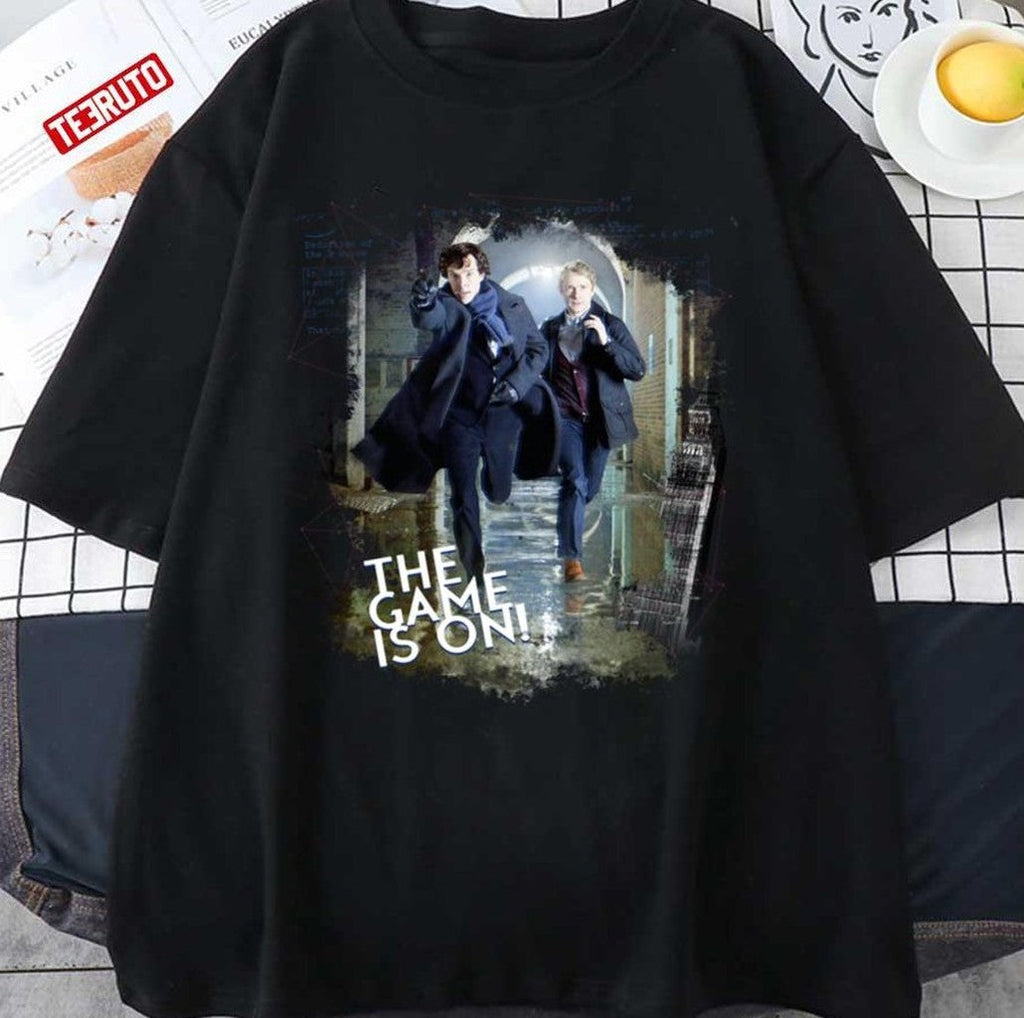 The Game Is On Sherlock Holmes Unisex T-Shirt