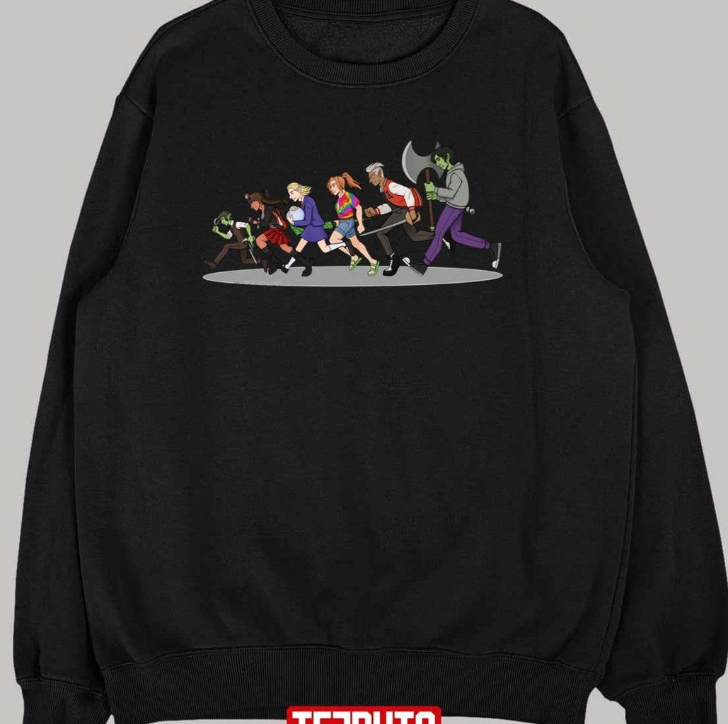 The Bad Kids D&amp;D Dimension 20 Art Unisex T-shirt