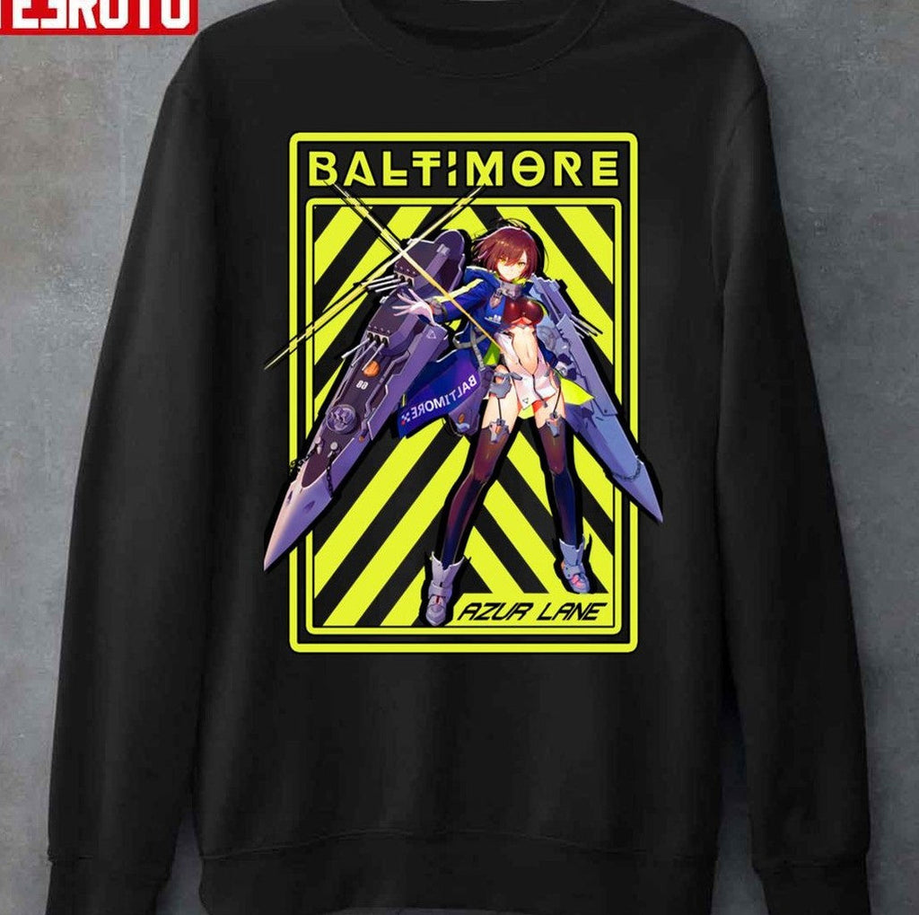 Baltimore Azur Lane Anime Aesthetic Unisex Sweatshirt