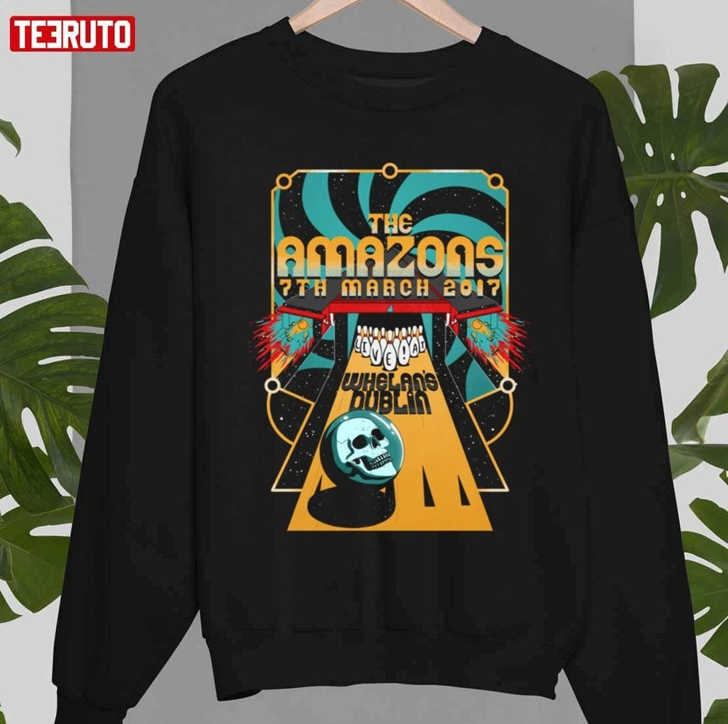 7th March 2017 The Amazons Band Live Unisex T-shirt