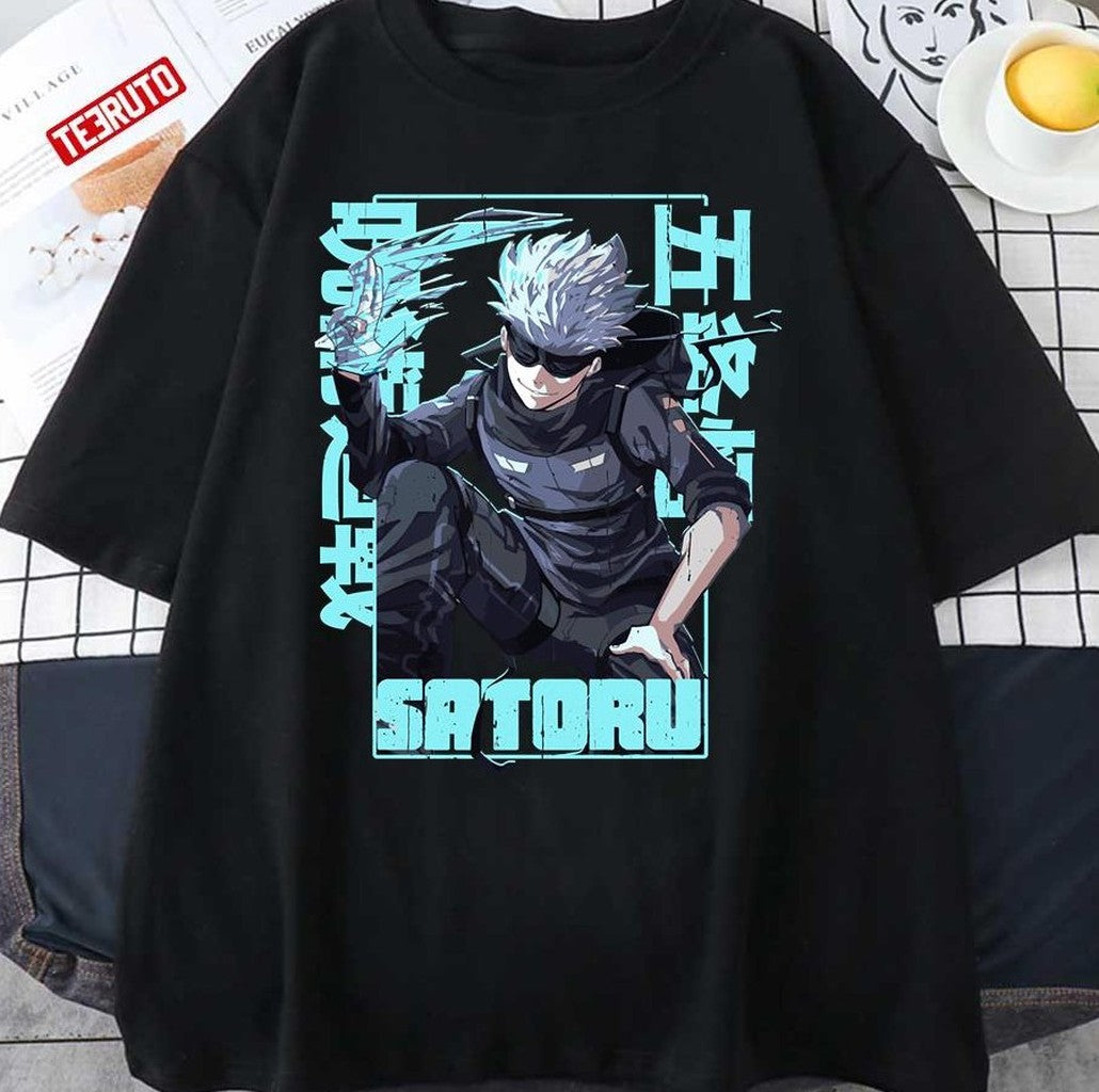 Satoru Gojo Jujutsy Kaisen Character Anime Unisex T-Shirt