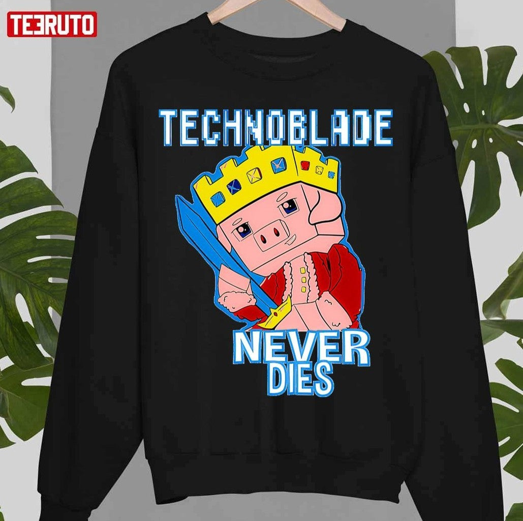 Technoblade Never Dies Gaming Unisex T-Shirt