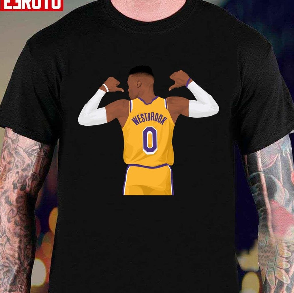 NBA Player Russell Westbrook 0 Unisex T-Shirt