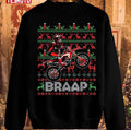 Motorcycle Christmas Unisex Sweatshirt