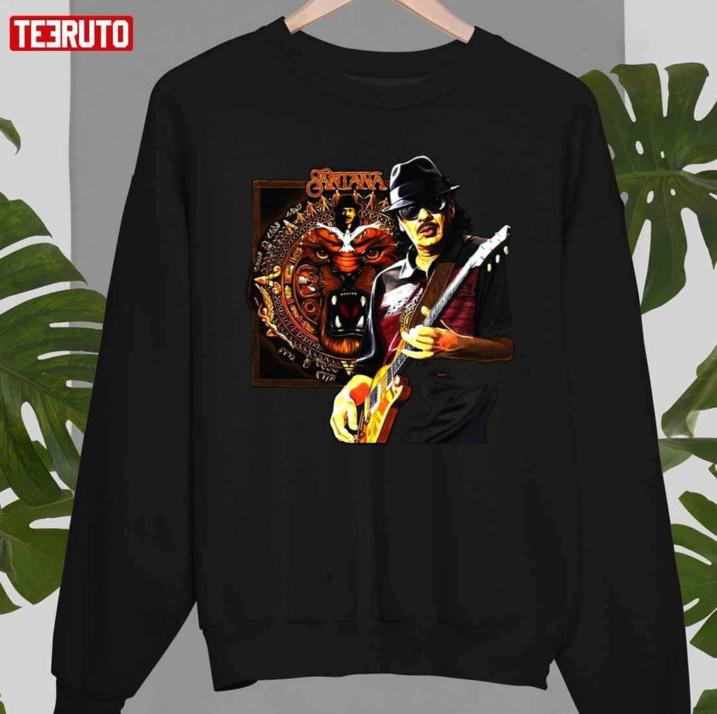 Best Of Guitarist Carlos Santana Legend Graphic Artwork Unisex T-Shirt