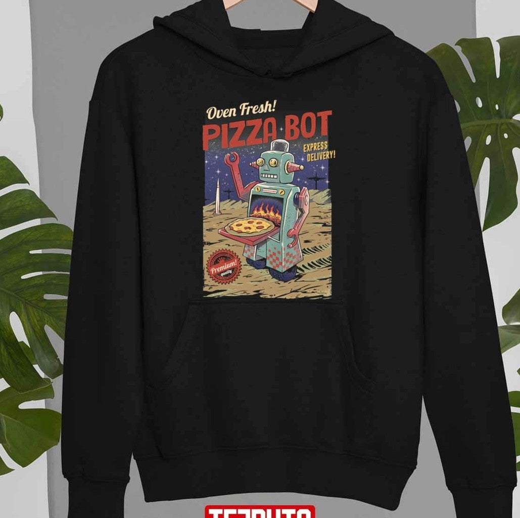 Pizza Bot Unisex T-Shirt