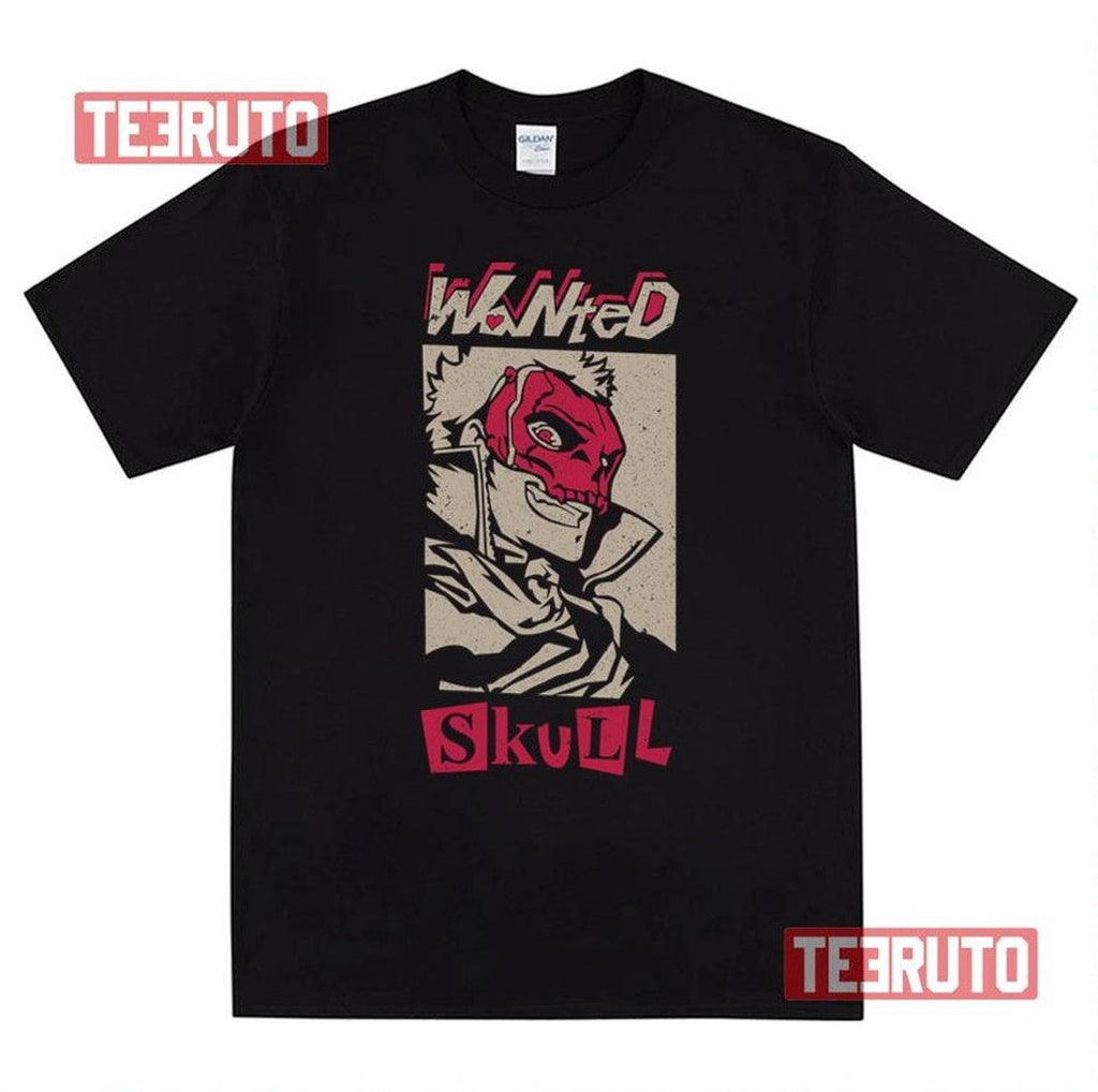 Skull Wanted Persona Unisex T-Shirt