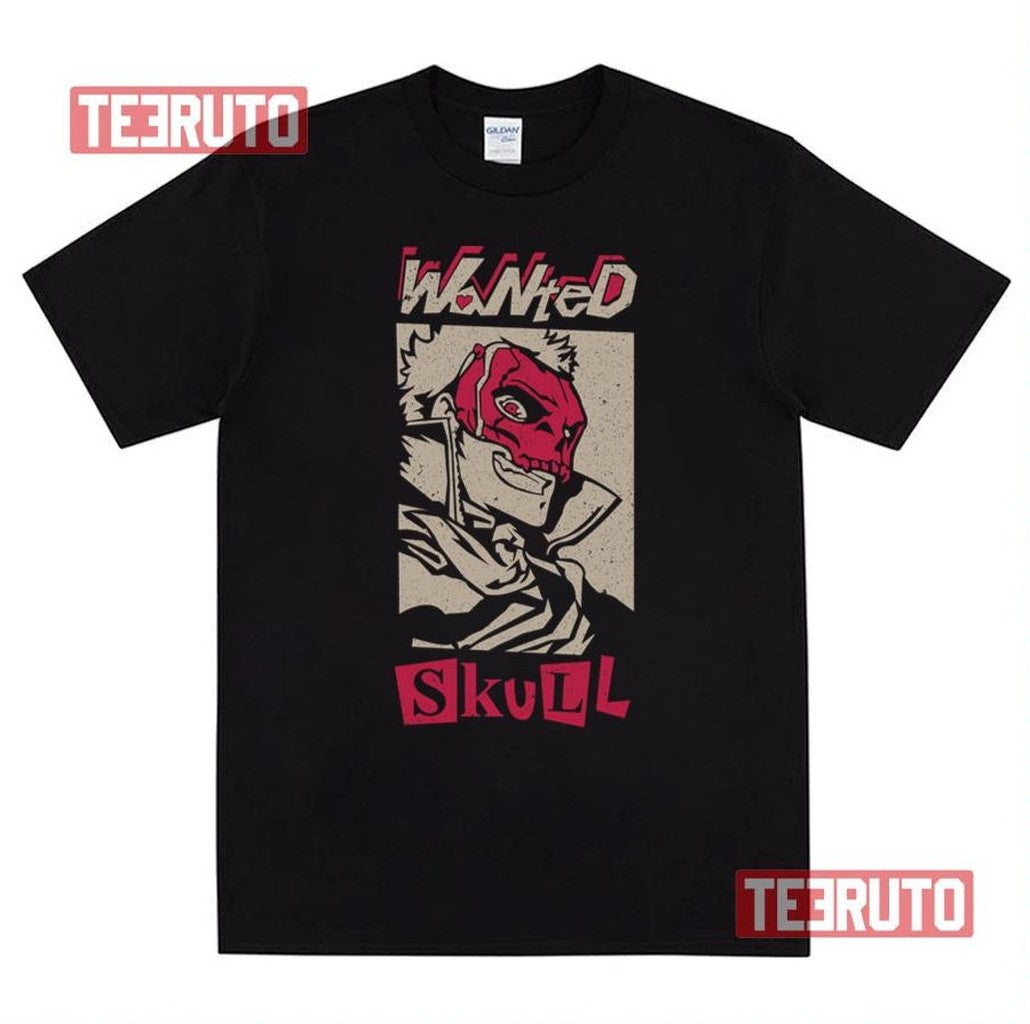 Skull Wanted Persona Unisex T-Shirt