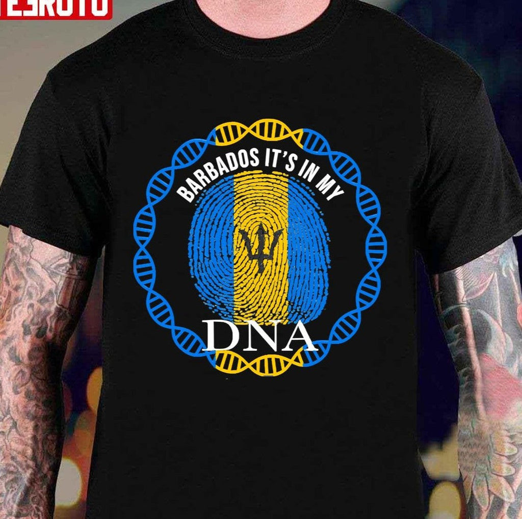 Barbados Its In My Dna Barbadian Flag Unisex Sweatshirt