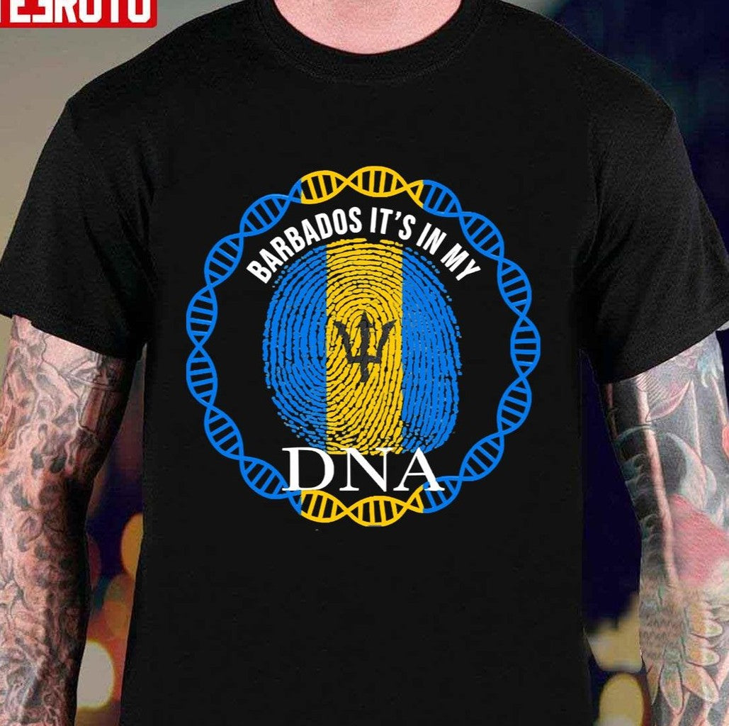 Barbados Its In My Dna Barbadian Flag Unisex Sweatshirt