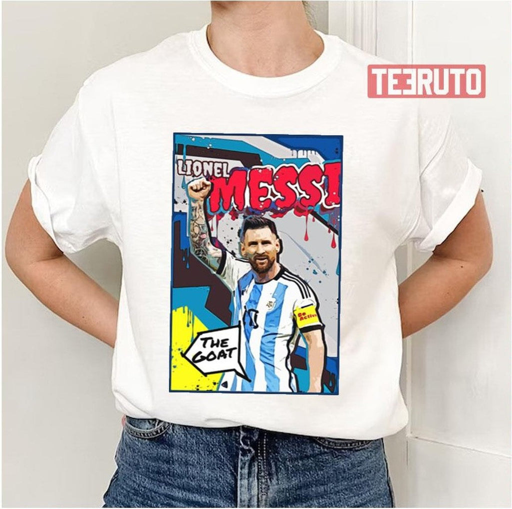 Argentina Messi A Real Goat Unisex T-Shirt