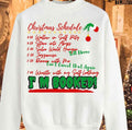 Schedule Christmas Unisex Sweatshirt