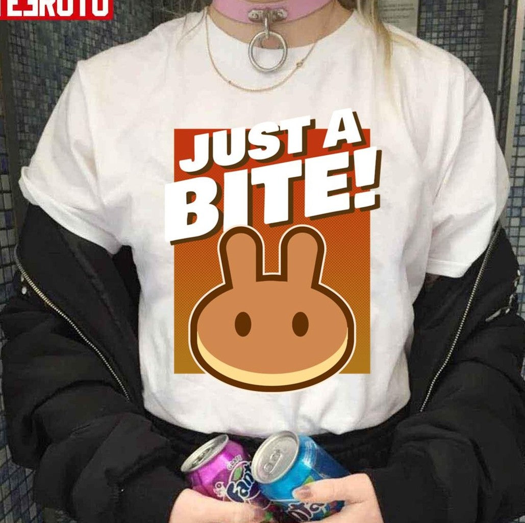 Pancakeswap Just A Bite Unisex Sweatshirt
