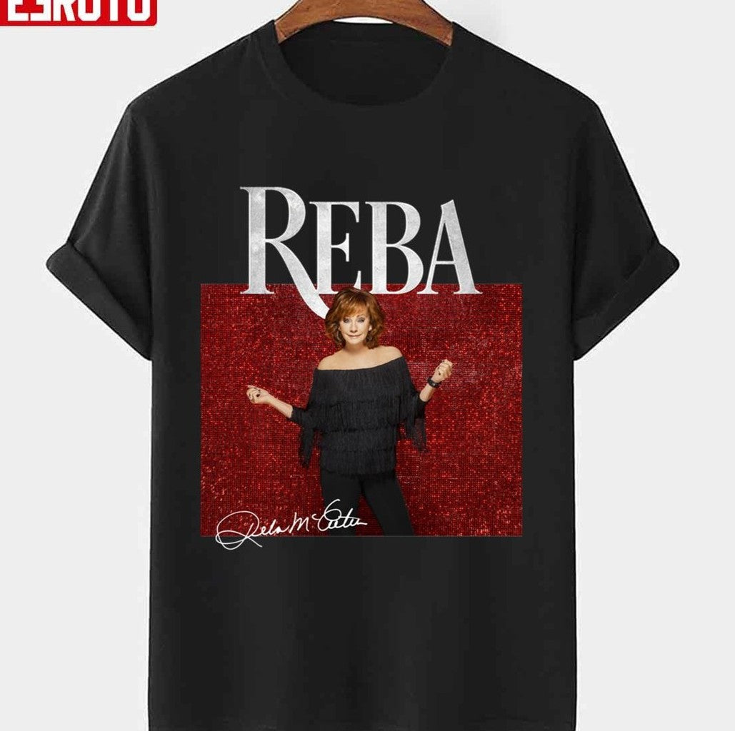 Retro Reba Live In Concert 2022 With Signature Reba Mcentire Unisex T-Shirt