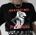 Black Crosses Against Me 90s Band Unisex T-Shirt