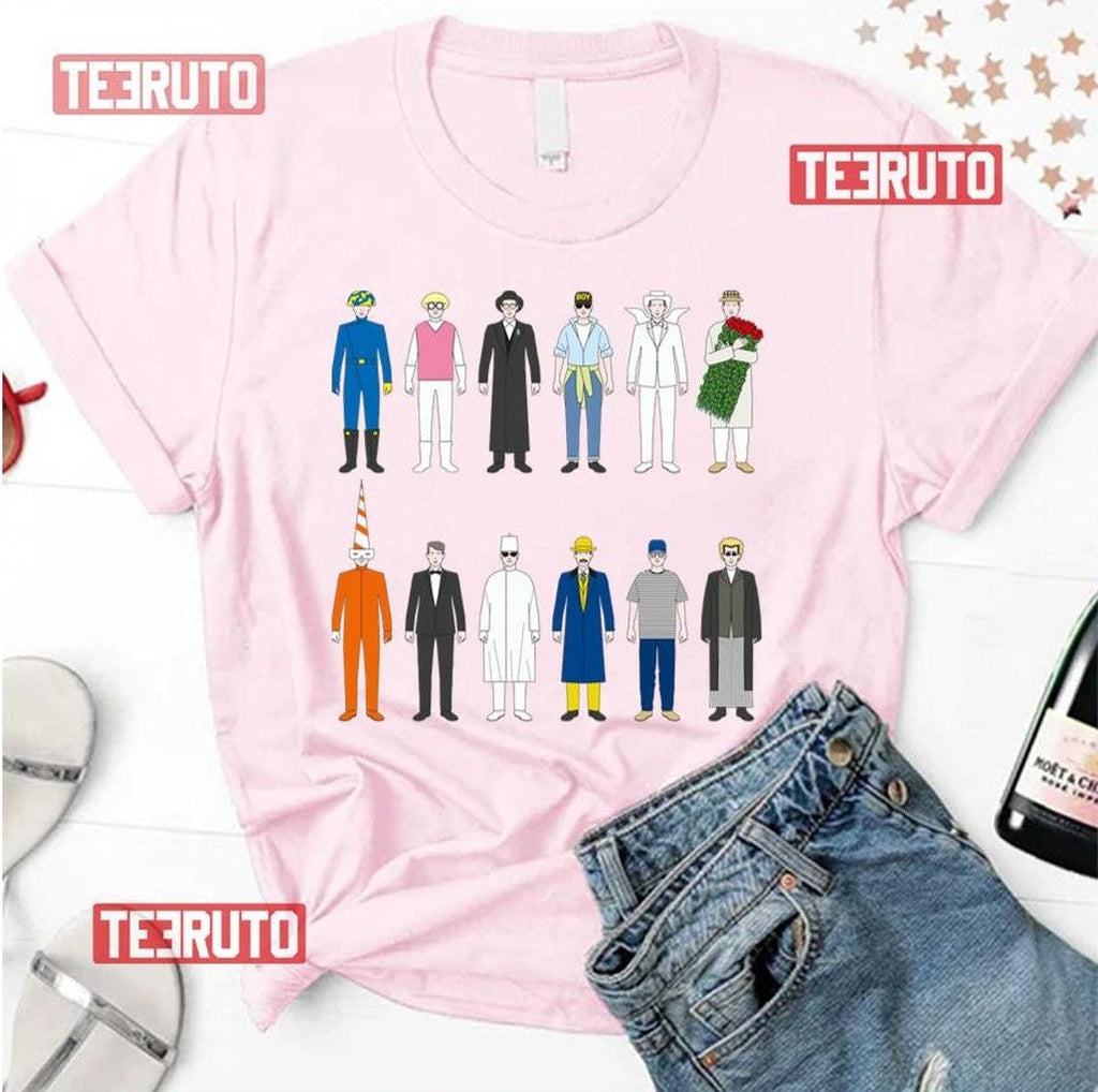 Psb Characters Pet Shop Boys Unisex T-Shirt