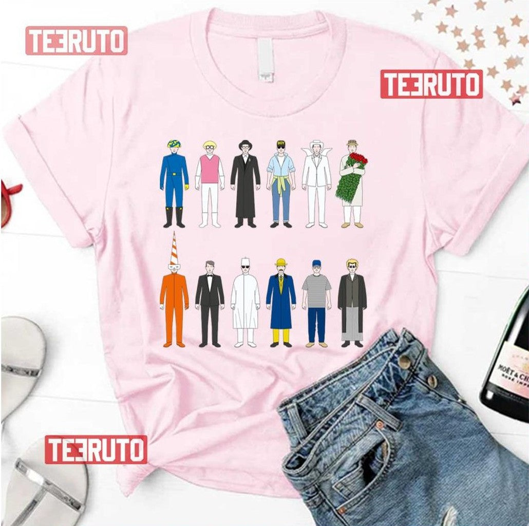 Psb Characters Pet Shop Boys Unisex T-Shirt