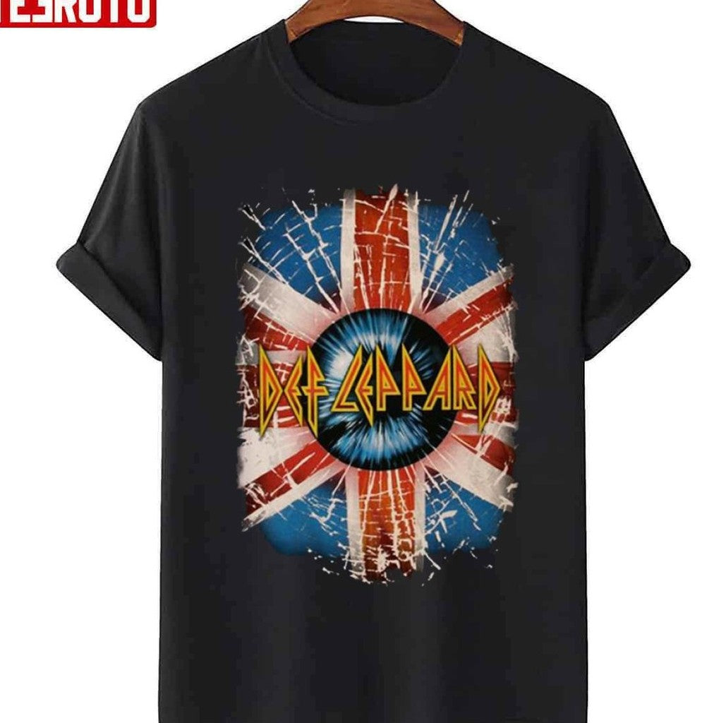 Best Def Leppard Design UK Flag Unisex Sweatshirt