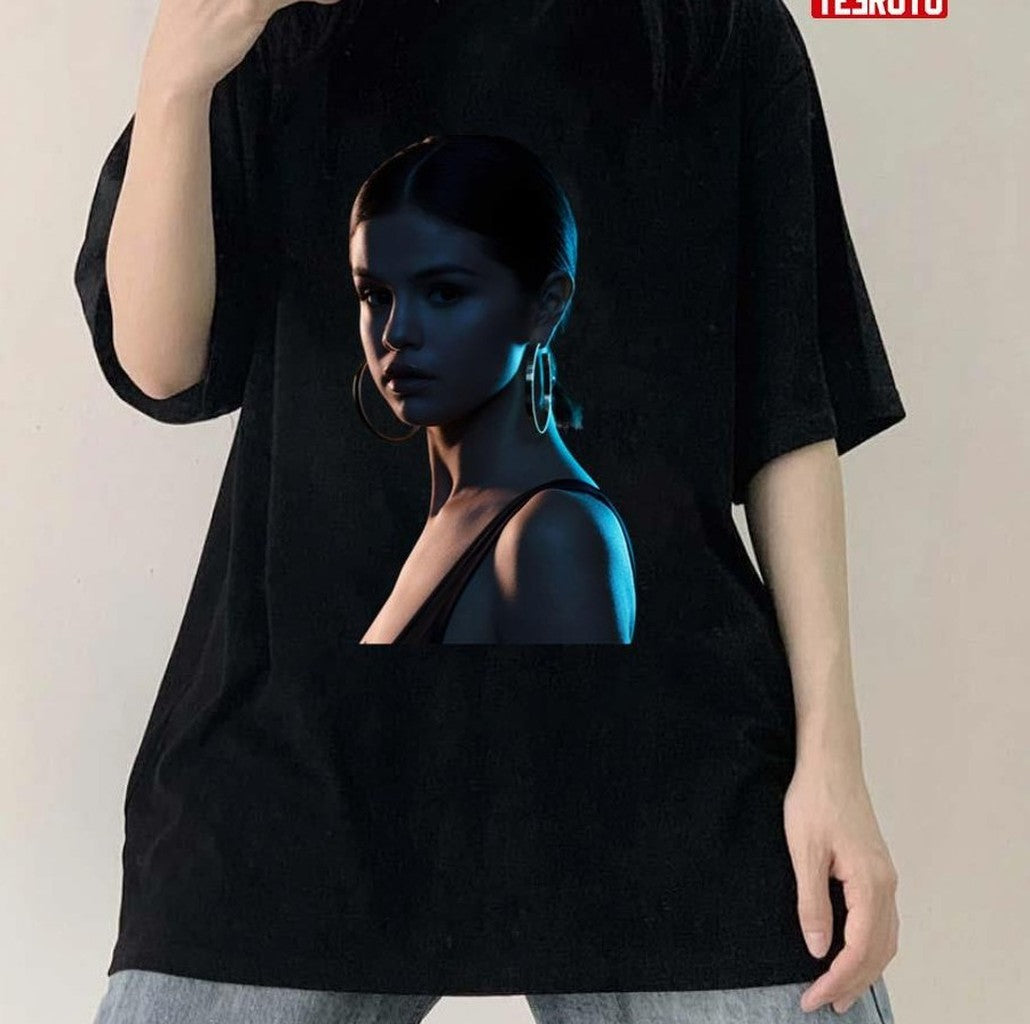 Portrait Sgz Selena Gomez Of My Mind &amp; Me Documentary Unisex T-shirt