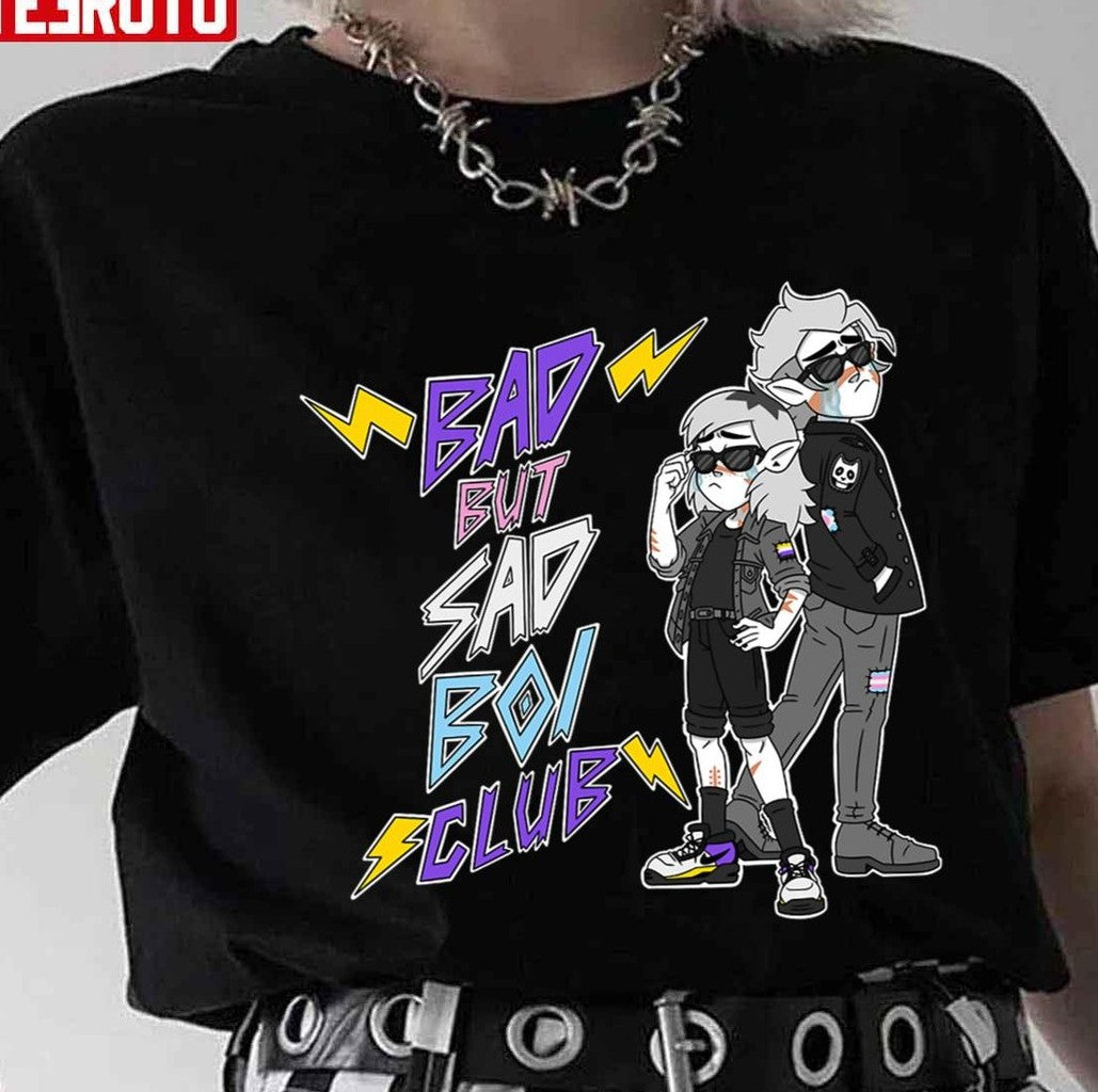 Bad But Sad Boi Club The Owl House Golden Guard Unisex T-Shirt