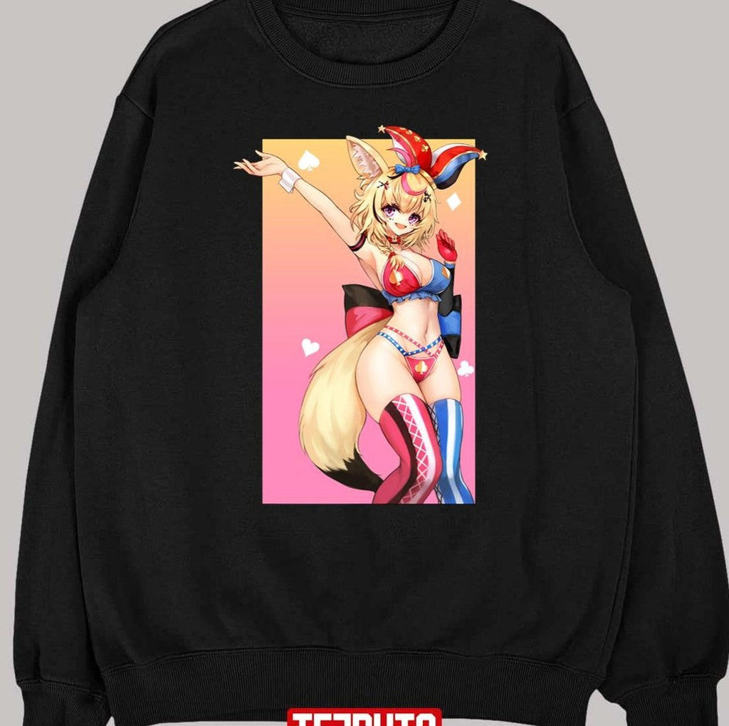 Sexy Polka Wearing Bikini Underwear Hololive Unisex T-Shirt