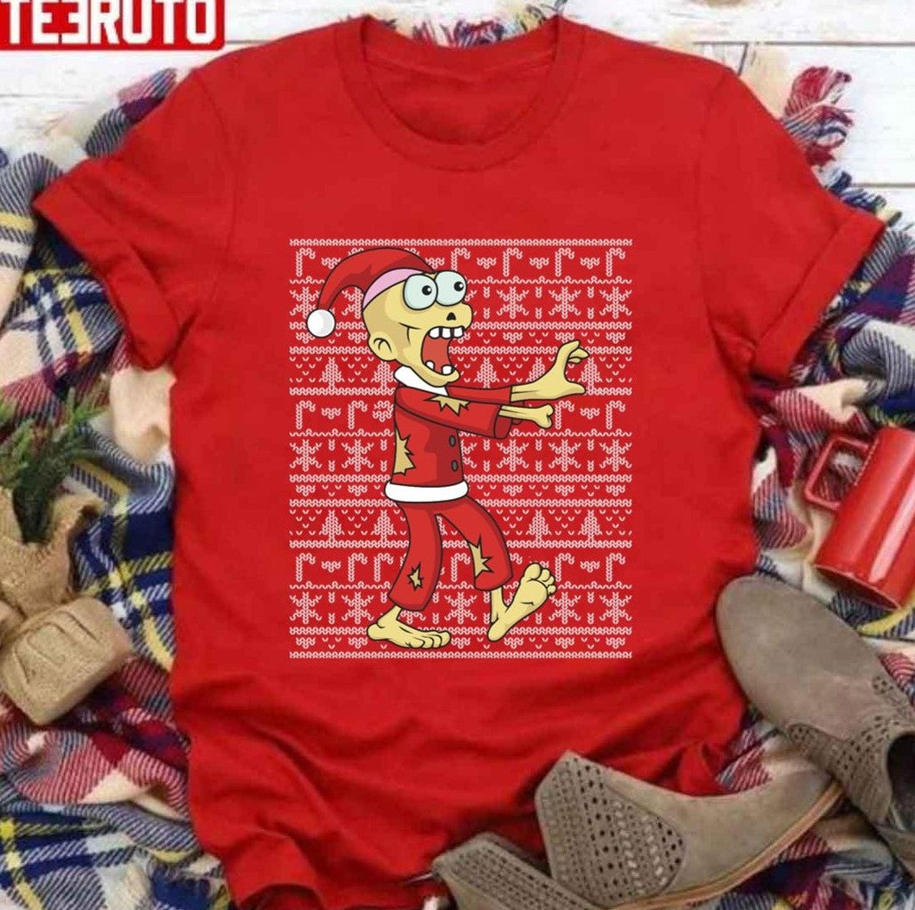 Scary Zombie Christmas 2023 Horror Unisex Sweatshirt