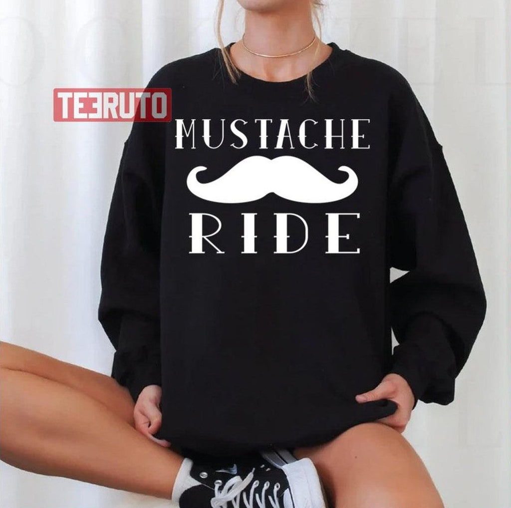 Mustache Ride Unisex T-Shirt