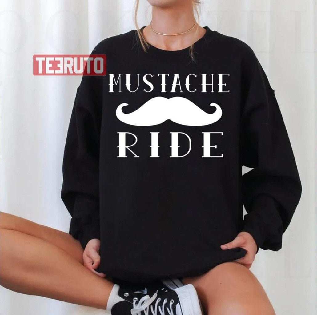 Mustache Ride Unisex T-Shirt