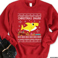 Baby Shark Christmas Knit Sweatshirt