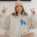 Detroit Football Sweatshirt, Sunday Football Sweatshirt, Vintage Football Sweatshirt
