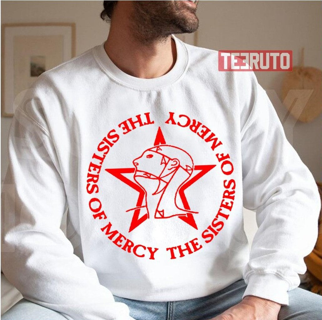 Punk Rock Band Logo The Sisters Of Mercy Unisex Sweatshirt