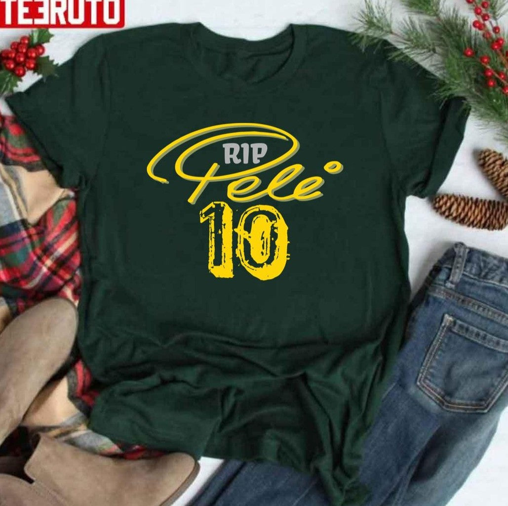 Number 10 Forever Legend Never Die Pele Unisex T-Shirt