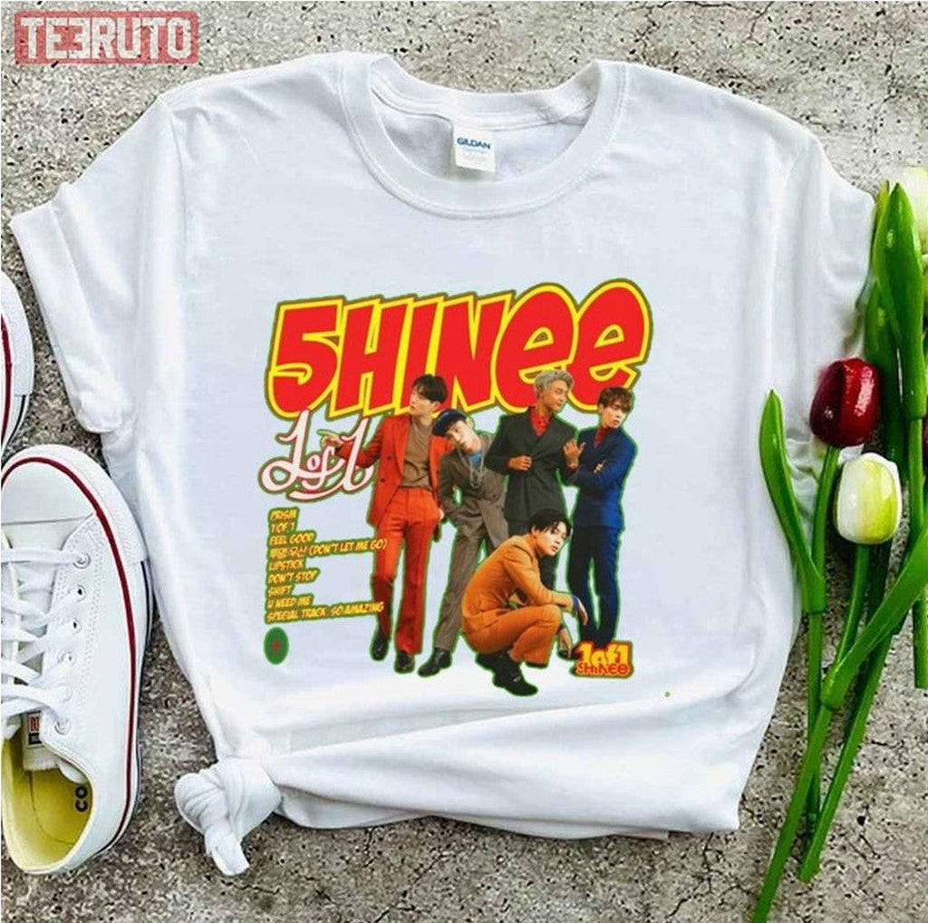 Shinee Tracklist Graphic Unisex T-Shirt
