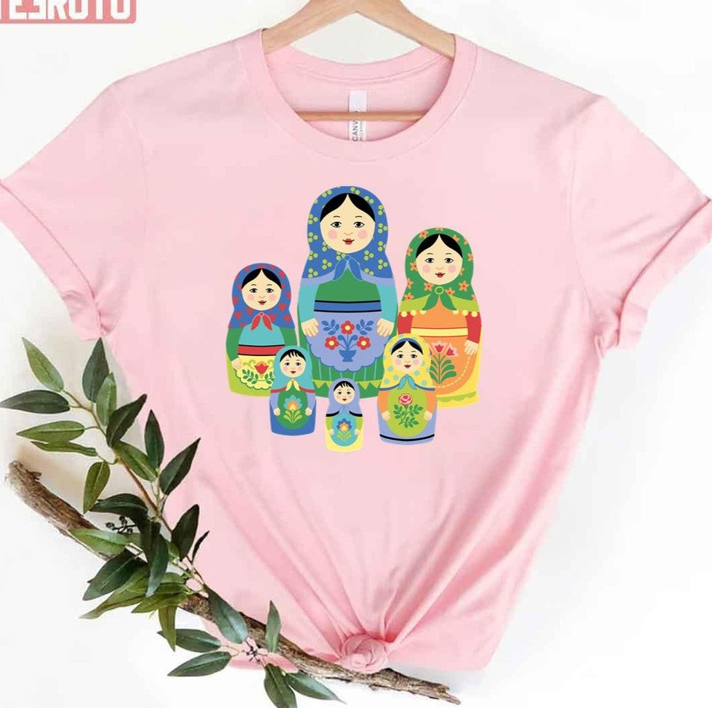 Russian Nesting Dolls Unisex T-Shirt