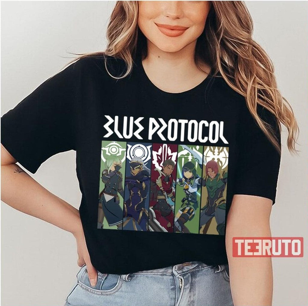Anime Hero Game Blue Protocol Unisex T-Shirt