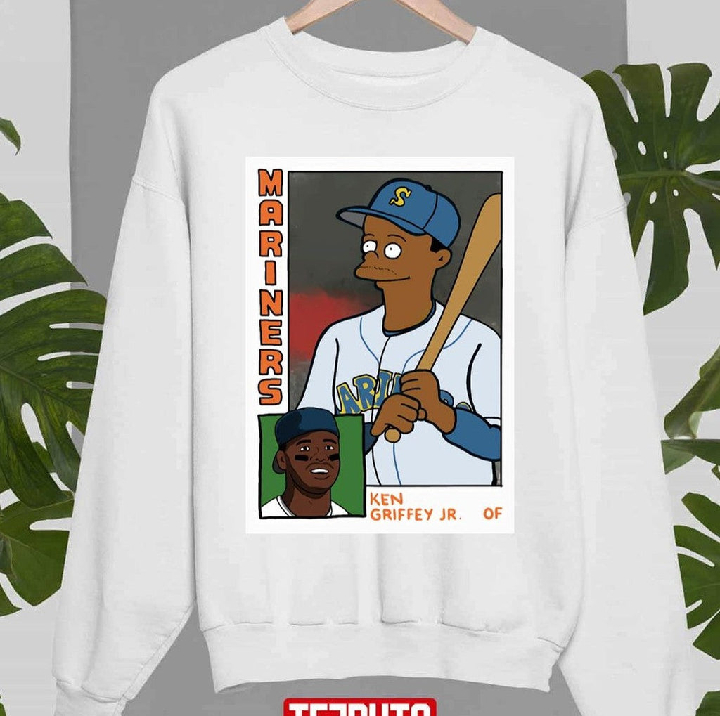 24 Baseball Card Ken Griffey Jr Unisex Sweatshirt