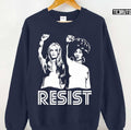 Angela Davis Resist Gloria Steinem Unisex Sweatshirt