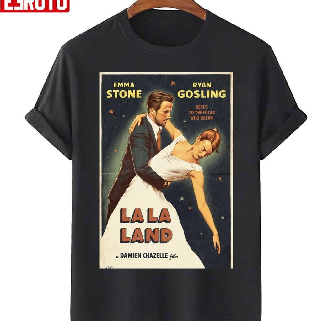 30 La La Land Emma Stone And Ryan Gosling Unisex T-Shirt