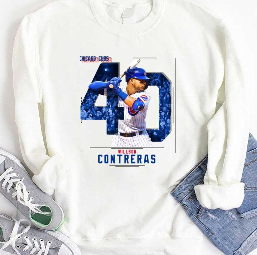 No 40 Chicago Clubs Willson Contreras Baseball Unisex T-Shirt