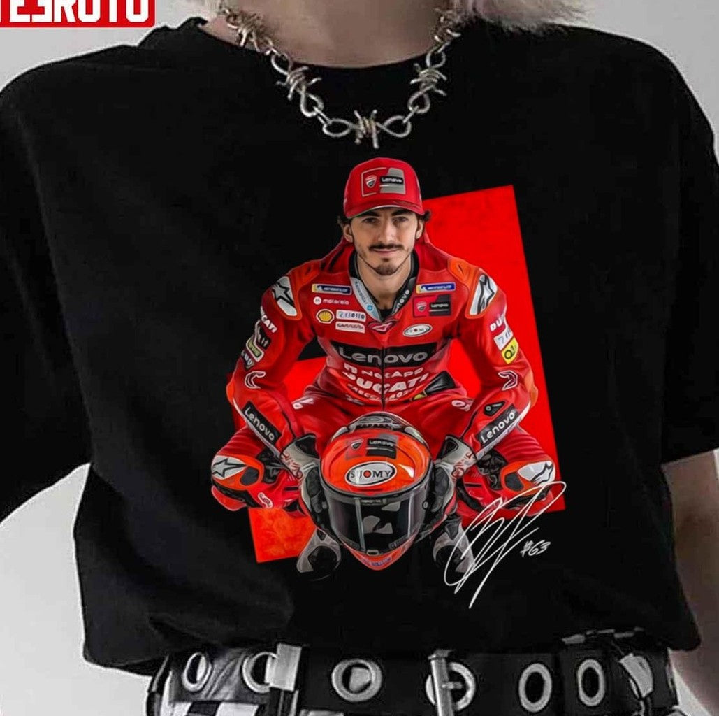 Signature Design Francesco Bagnaia Motorsport Unisex Sweatshirt