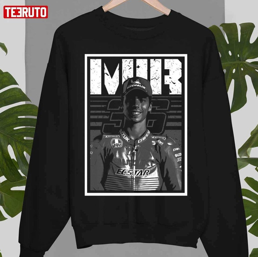 Black And White Design Joan Mir Motogp Unisex T-Shirt