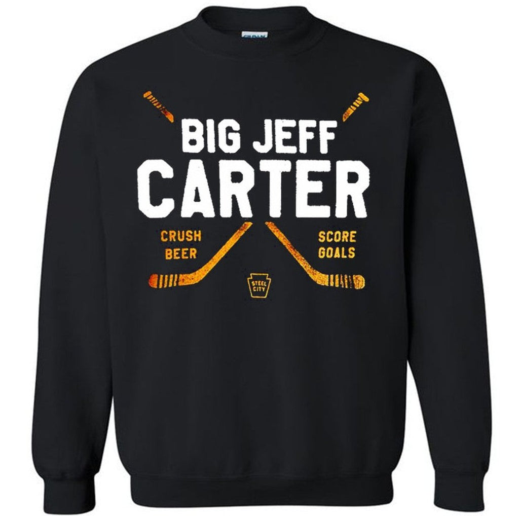 Big Jeff Carter Crush Beer Score Goals T-Shirt