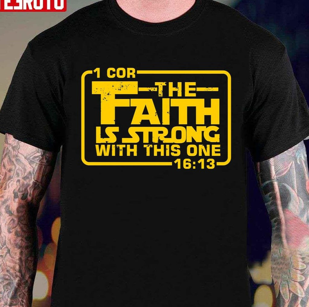 The Faith Is Strong With This One Christian Funny Unisex Sweatshirt