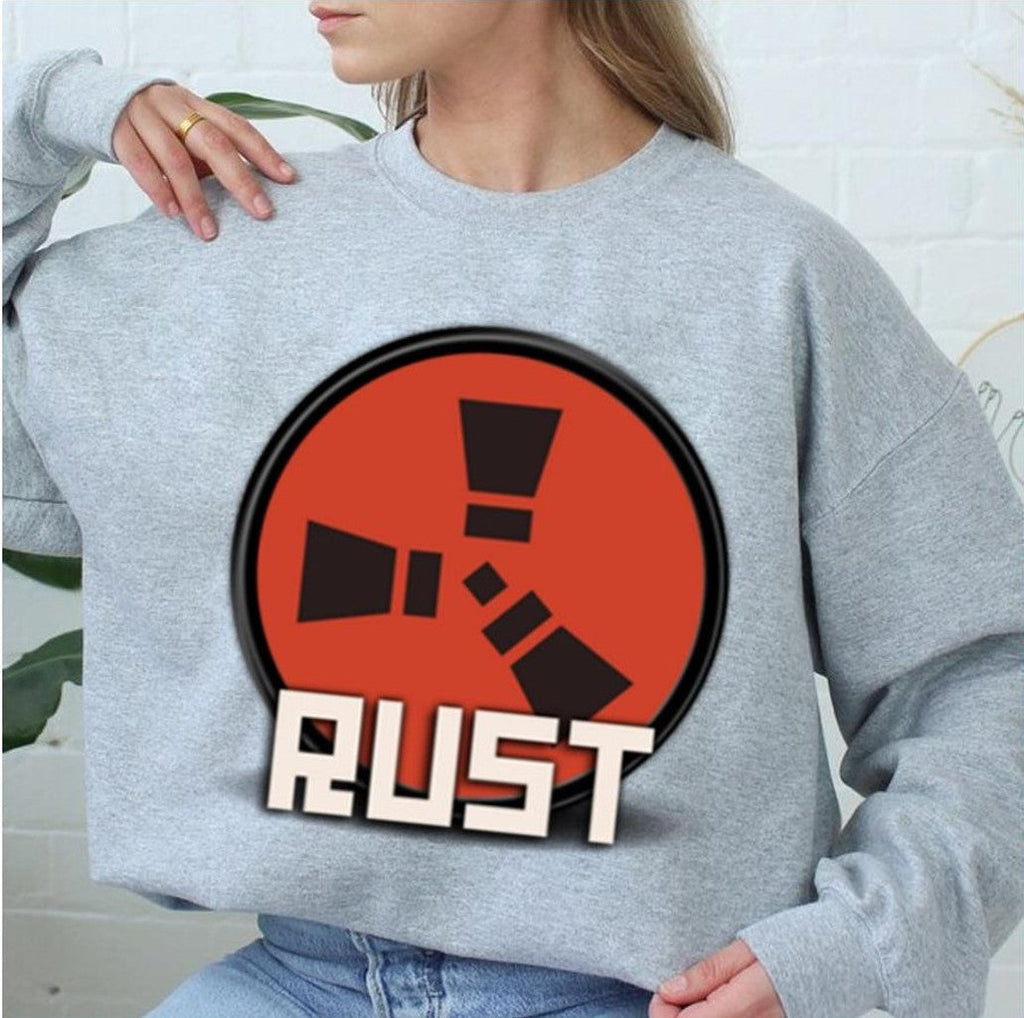 Rust Logo Rust Game Unisex Sweatshirt