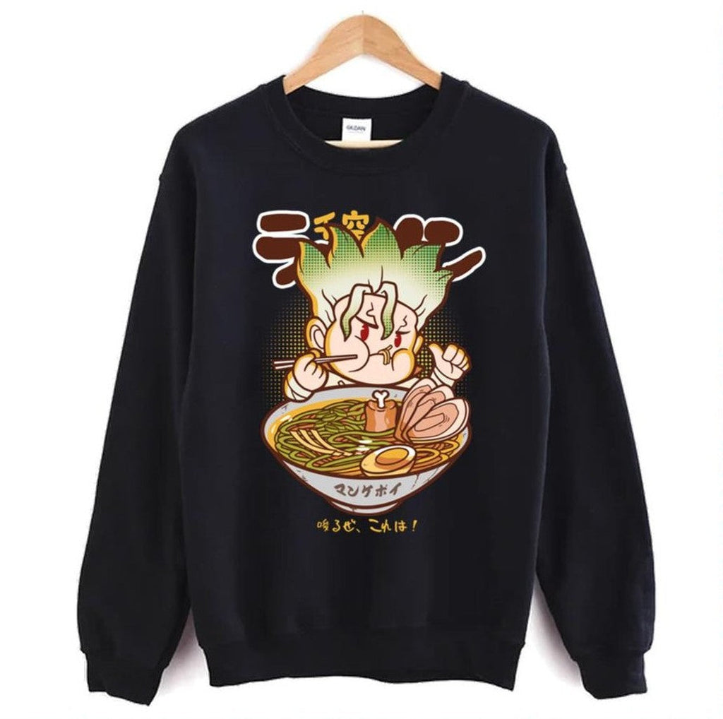 Senku Ishigami &amp; Ramen Dr Stone Unisex Sweatshirt